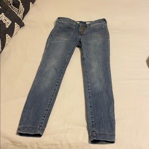 Pilcro high rise denim leggings